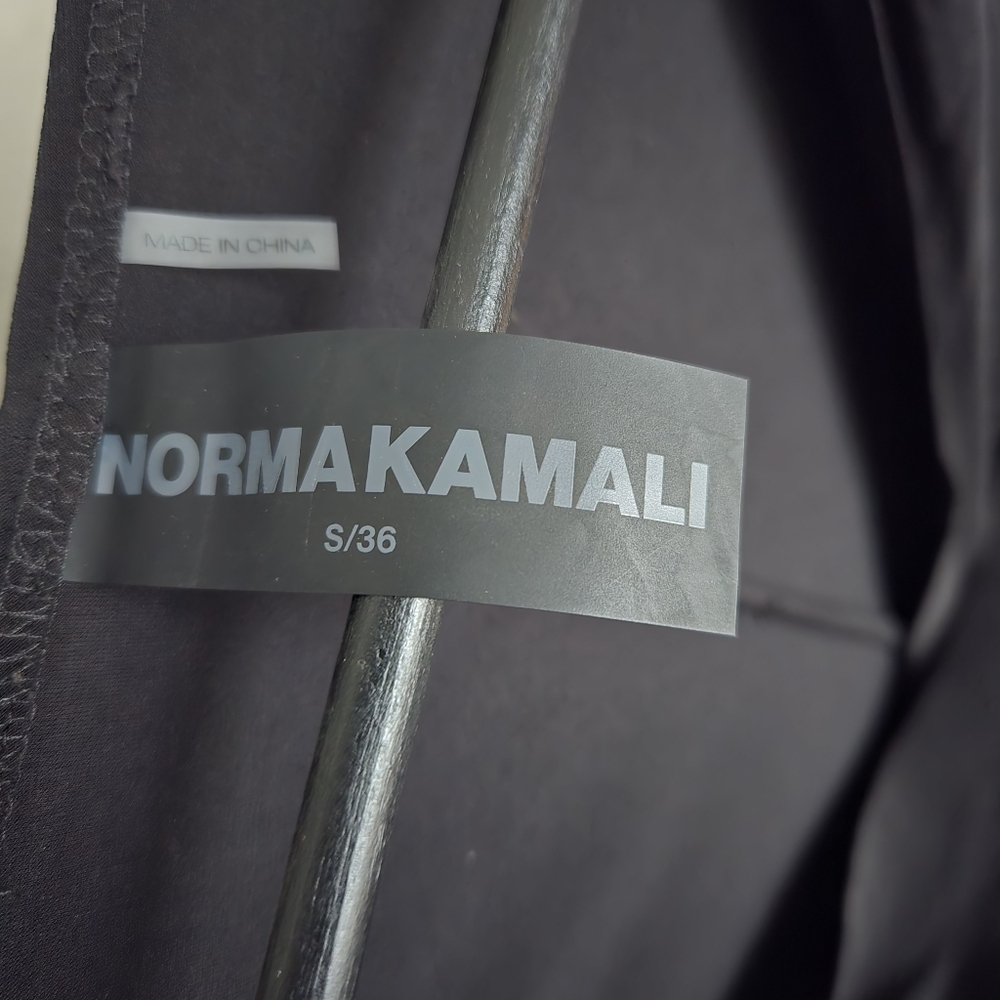 Norma Kamali Black Women's Ruched Top- New - Picture 3 of 8